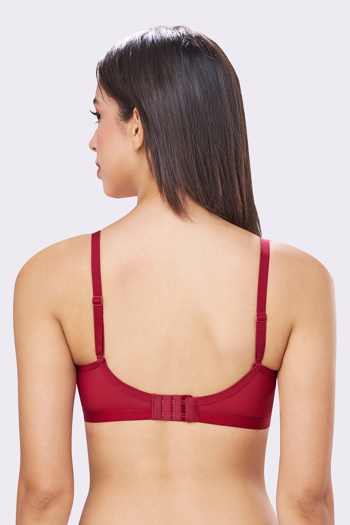 PIXIE | Seamless Cotton Comfort – Triangle Cup, Padded, Non-Wired T-Shirt Bra