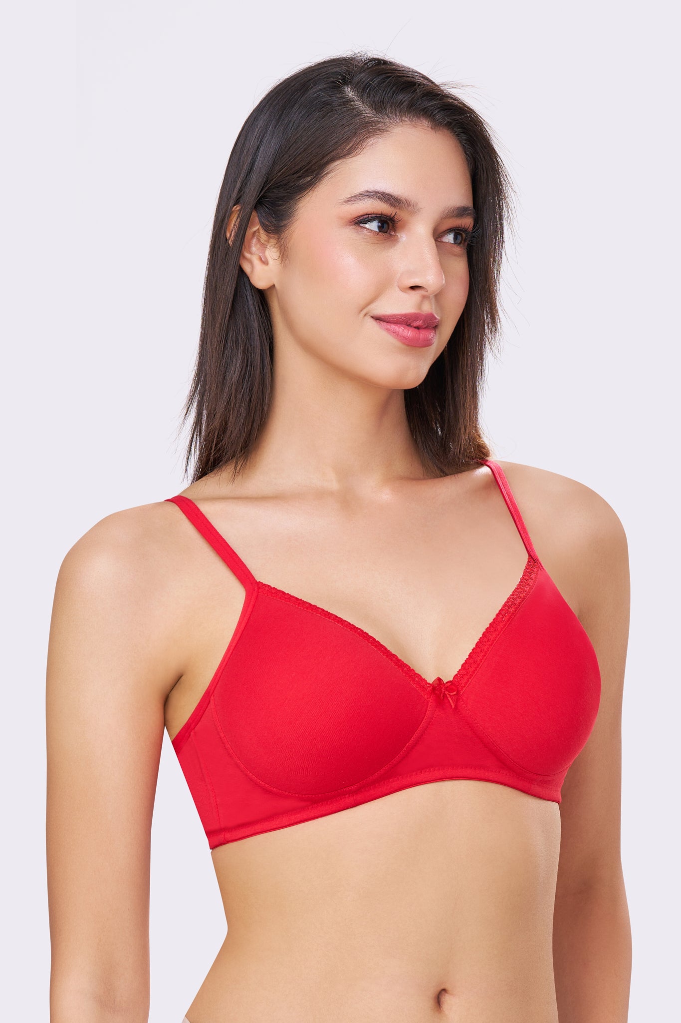 BETH | Seamless Cotton Comfort – Padded, Non-Wired T-Shirt Bra
