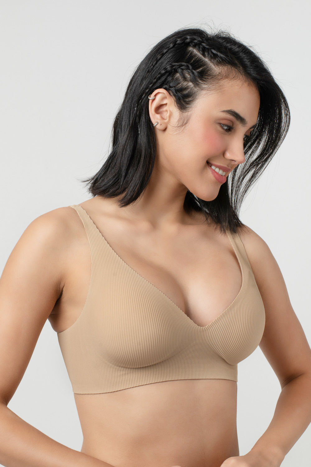 Remy | V-Neck Padded Bra